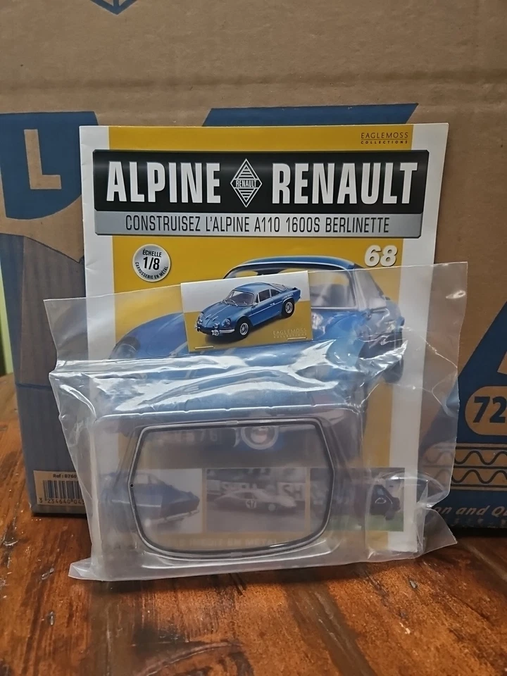RENAULT ALPINE A110 BERLINETTE  1/8 1:8 EAGLEMOSS A110 ALTAYA NUMERO 68 - Photo 1/1