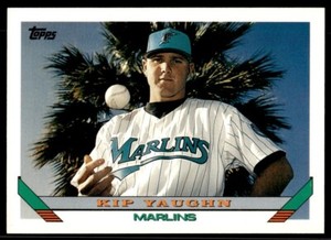 1993 Topps Kip Yaughn Florida Marlins #669