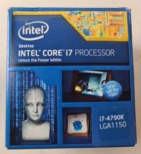 processeur intel core i7 4790k 4.40 GHz socket intel lga1150 lga 1150 h3 z97 h97 - Imagen 1 de 2