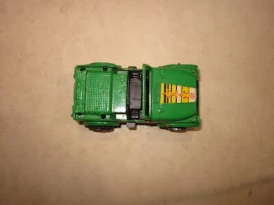 Vintage GREEN METAL TOY JEEP, 3 40H - Image 1 of 4