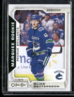 2018-19 - O-Pee-Chee Update Marquee Rookies #611 Elias Pettersson (RC) BX1 - Image 1 of 2