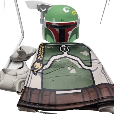 Lego Star Wars Disfraz Halloween Disney Boba Fett Minifigura Niños 4 Piezas Talla Única Foto 1 de 4