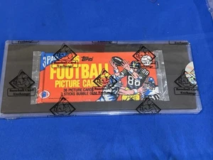 1982 Topps Fútbol Sellado Paquete de Estante de Comestibles Walter Payton Muñoz Mostrando BBCE - Imagen 1 de 5