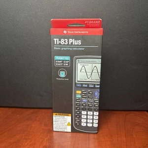 Texas Instruments TI-83 Plus - Graphing Calculator - Black (8999) - Picture 1 of 4
