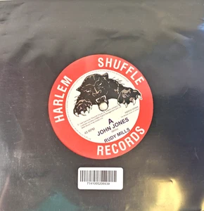 Rudy Mills / The Crystalites John Jones Bombshell 7" vinyl record Harlem Shuffle - Picture 1 of 10