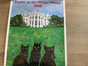 Weißes Haus 2008 Ostern Poster 20" x 16" Michael McWillie - Bild 1 von 8