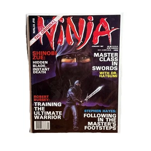 The Original Ninja January 1987 #18 Shinobi Zue Stephen Hayes Robert Bussey - Foto 1 di 22