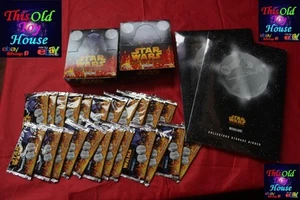 STAR WARS ROTS MEDALIONZ MÜNZEN 2 Schachteln STÜCK 24 PACKUNGEN mit 2 MÜNZEN/PACK AUFBEWAHRUNGSMAPPE - Bild 1 von 3