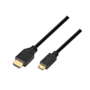 AISENS A119 – 0114 Cable to Mini HDMI High Speed (HEC, 1.8 m, support 3d And Eth - Photo 1/2