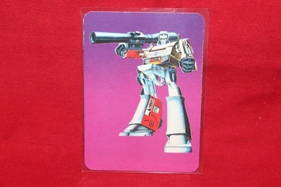 1985 Hasbro Transformers Card #97 Megatron Purple Variation Decepticons - Image 1 of 2