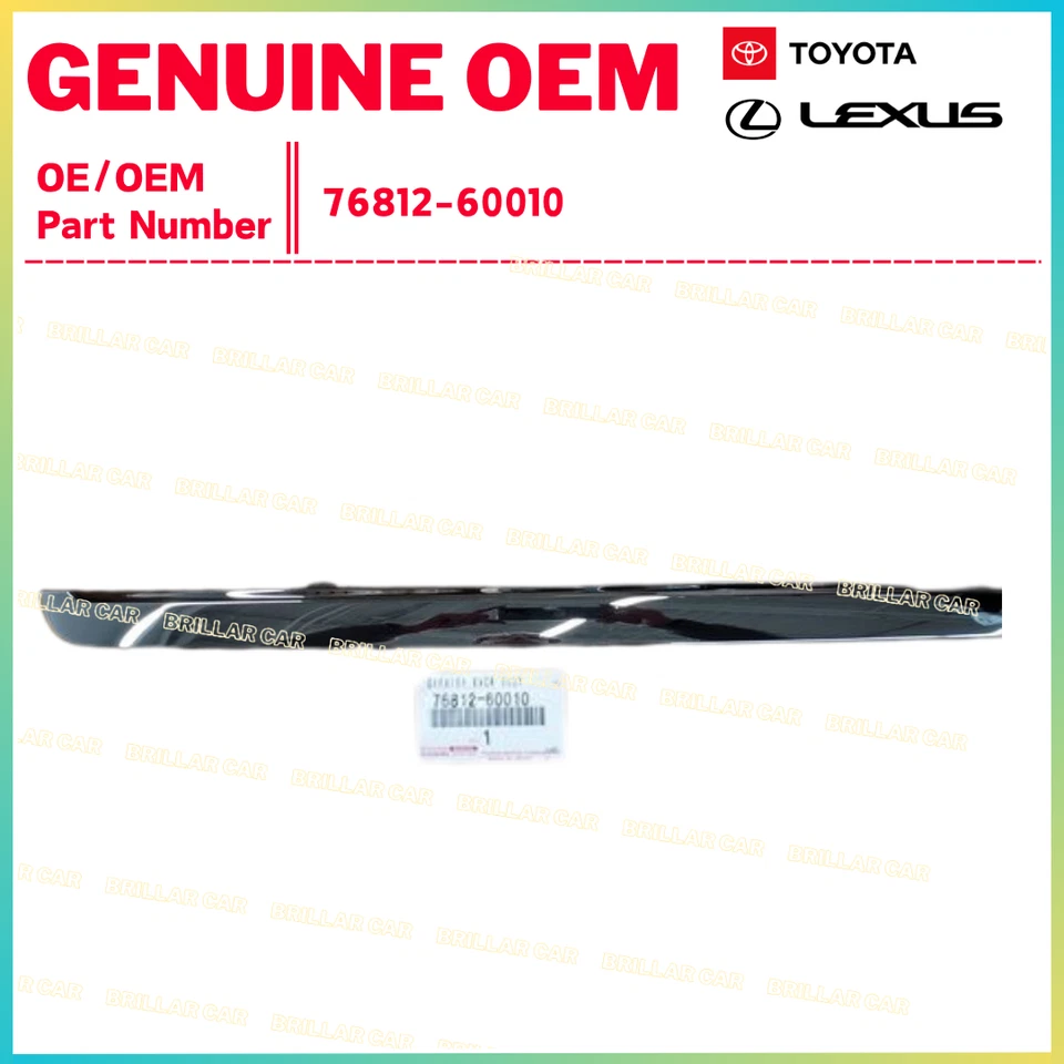 TOYOTA 76812-60010 Lexus Land Cruiser LX470 98-02 puerta trasera adorno cromo Foto 1 de 1