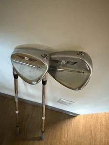 Left Handed Titleist SM9 Tour Chrome Wedges - 54 F Grind & 58 D Grind - Picture 1 of 6