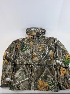 Realtree Hunting Camo Coat Jacket Youth Boys XL 14/16 Hooded Full Zip Camouflage - Picture 1 of 17