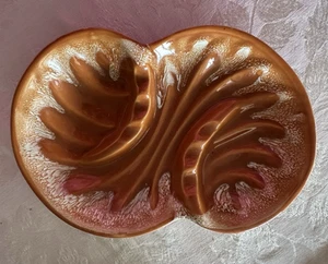 Vintage Retro Aschenbecher California Keramik USA 102 Tropf Rost Orange MID CENTURY MODERN - Bild 1 von 11