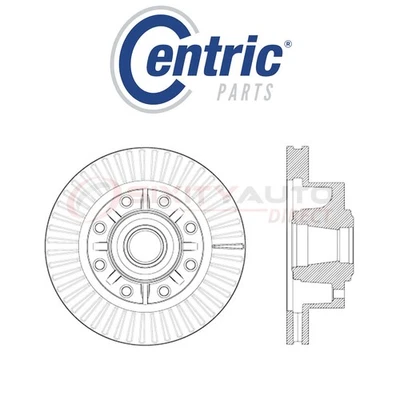 Centric C-TEK Disc Brake Rotor for 2005-2007 Ford F-350 5.4L V8 - Kit Set le Foto 1 de 4