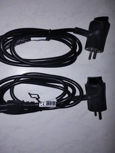2x Akyga Netzkabel "Kleeblatt" mit Tinen-Stecker IEC C5 auf CEE 7/7, 1,5 m - Afbeelding 1 van 4