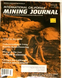 International California Mining Journal, March 1995 Vol 64 #7 Gold, Gulf, NF - Picture 1 of 1
