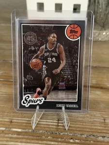 2025 Topps Basketball 45th Anniversary - Devin Vassell San Antonio Spurs - Picture 1 of 2