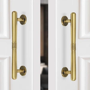 Handle/Stainless Steel Main Door Handle/8 Inch Pull-Push Handle Pack of 2 - Picture 1 of 6