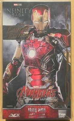 Three Zero* Marvel Avengers Age of Ultron Iron Man Mark XLIII DLX Figure. - Image 1 of 4