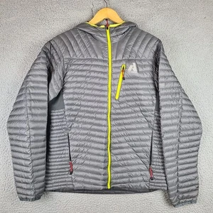 Eddie Bauer Jacket Mens L First Ascent 800 Down Storm Puffer Quilted Hiking Read - Picture 1 of 8