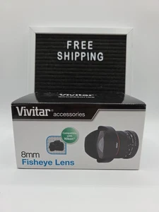 Vivitar 8mm f/3.5 Fisheye Lens (for Nikon F-Mount) - Picture 1 of 7