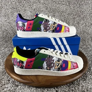Men Size 11- Adidas Originals Superstar Kris Andrew Small Pride Collection Shoes - Picture 1 of 12