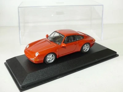 PORSCHE 911 CARRERA 993 1993 Orange MINICHAMPS 1:43 - Photo 1/2