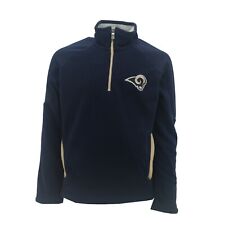 Los Angeles Rams Official NFL Tek Warm Kids Youth Size Fleece Quarter Zip Jacket