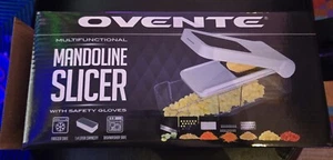 Ovente Mandoline Multifunctional Slicer With Gloves Available Now Nib - Picture 1 of 4
