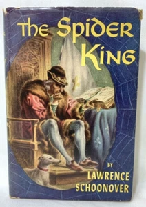 The Spider King by Lawrence Schoonover (HCDJ 1954) Macmillan - Picture 1 of 10