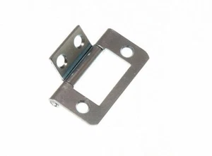 Neu 100 x Schranktür bündige Scharniere BZP Stahl verzinkt 38 mm (1 1/2 &Quot;) - Bild 1 von 1