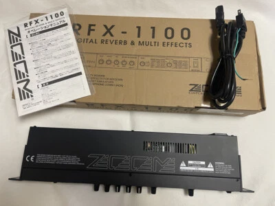 Excellent! ZOOM RFX-1100 Digital Reverb Guitar Multi Effects 1U Rack Unit AC100V - Image 1 of 4