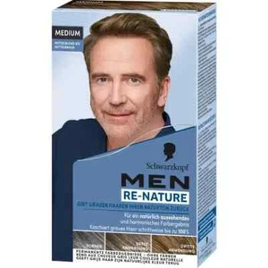 Schwarzkopf RE-NATURE Re-Pigmentierung für Männer – Mittelblond / Mittelbraun 🌟 - Bild 1 von 8