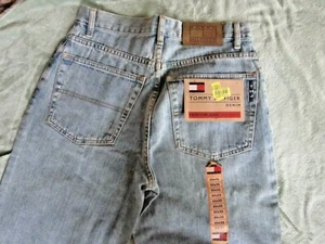 Vintage Tommy Hilfiger Womens Jeans 30x32 Flag 2001 Denim Freedom Tapered Leg - Picture 1 of 7