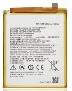 Batterie de remplacement - Compatible avec Motorola Edge 5G XT2141 2021 Edge S3 MB50 - Photo 1 sur 1