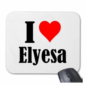 MOUSEPAD Mauspad I Love Elyesa Ich Liebe Elyesa - Bild 1 von 1