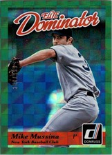 2014 Donruss Elite Dominator #24 Mike Mussina /999 - NM-MT