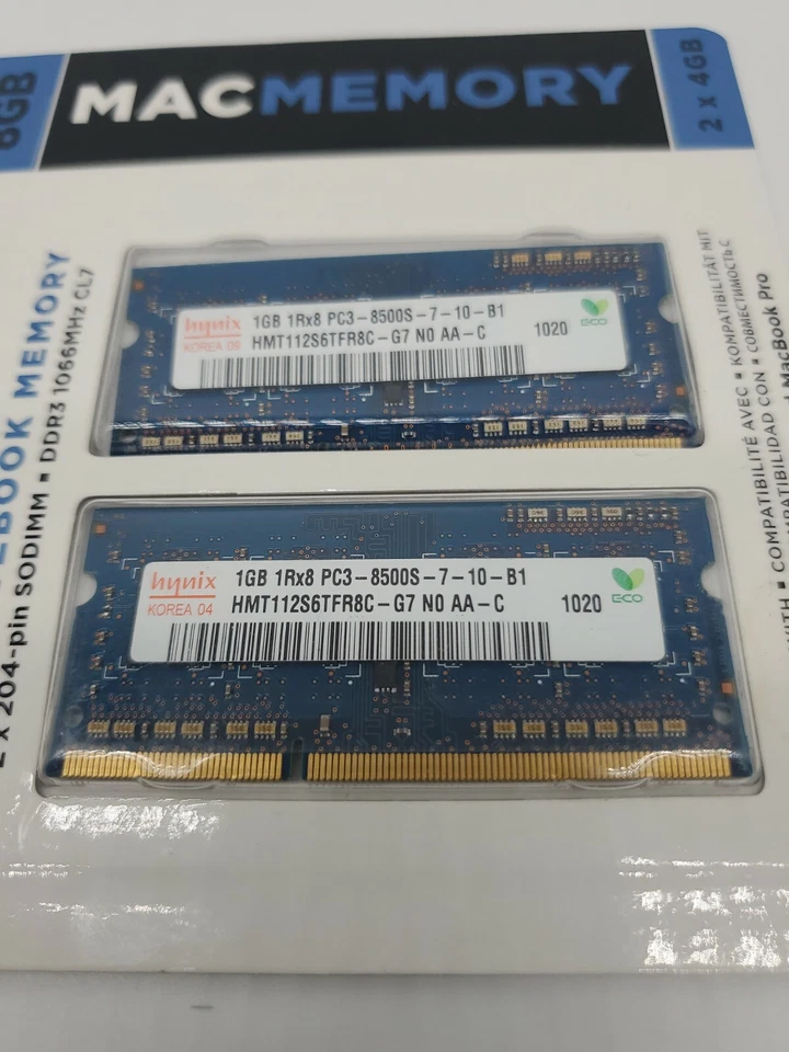 Hynix 1gb 1r×8 Pcs3-8500s-7-10-b1 OPEN BOX Never Used..6 - Image 1 of 2