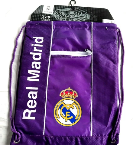 New! Real Madrid Back Pack Official RHINOX Back Pack GYM SACK Cover