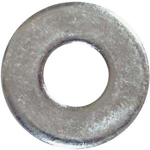 Hillman #8 Steel Zinc Plated Flat SAE Washer (100 Ct.) 280352 Pack of 79 HILLMAN