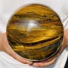 Natural Tiger's Eye Ball Quartz Crystals Sphere Gem Reiki Healing 2880G