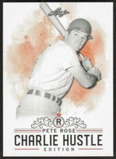 2020 Leaf Charlie Hustle Edition Pete Rose #09