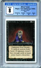MTG Revised Mind Twist CGC 8.0 NM-MT Card Magic Amricons 5103