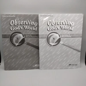 Abeka Wissenschaft Beobachtung Gottes Welt Quiz und Testschlüssel Klasse 6, 4. Aufl. 2014-15 - Bild 1 von 7