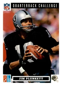 1991 Domino's The Quarterbacks Jim Plunkett Raiders #41 Football Card - Picture 1 of 2