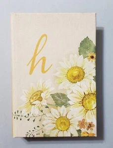 Kleine Gänseblümchen Deko Versteck Aufbewahrungsbox Buchstabe H Magnetverschluss - Bild 1 von 7