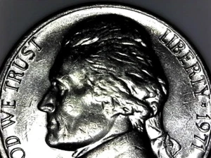 1971 D Jefferson Nickel R.P.M. Stempelglanz mit einigen Stufen N - 13 - Bild 1 von 7