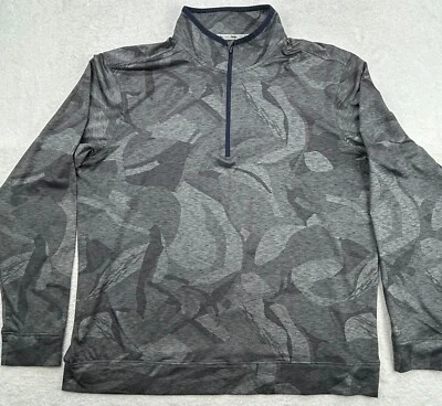 Pullover Walter Hagen 11 Performance Hombre L Gris Camuflaje 1/4 Cremallera Golf Claro $85 Foto 1 de 4