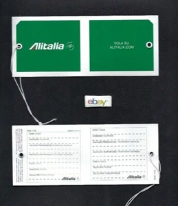 ALITALIA GEPÄCKANHÄNGER UNBENUTZT 2009 - Bild 1 von 1